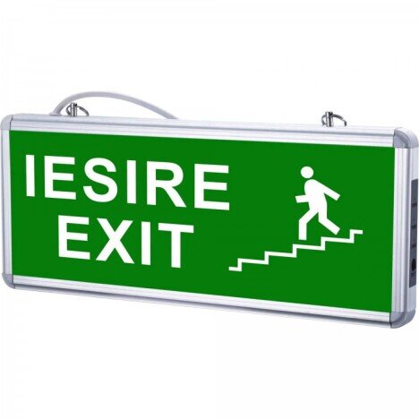 Corp de iluminat de emergenta  pentru scari de iesire